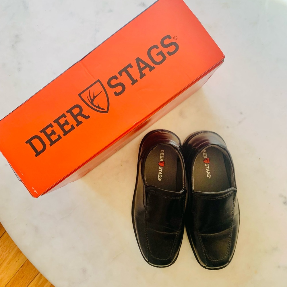 Deer Stags Green Point JR Dress Loafers